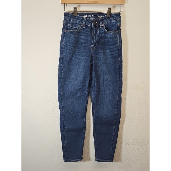 American Eagle Outfitters Denim - American Eagle Jeans Women's Size 00 Mom Jean‎ Stretch  Denim